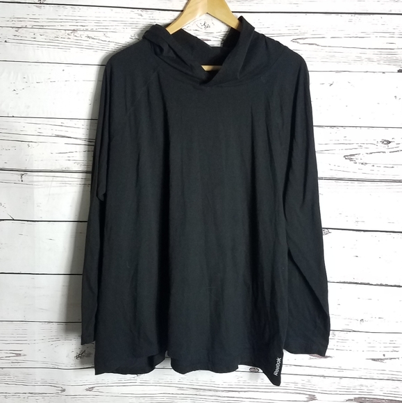 Reebok Tops - 5/$25 Reebok hooded long sleeve top